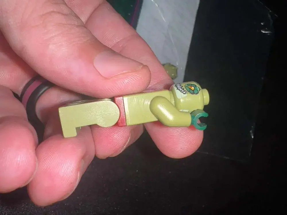 Lego Legends of Chima Crawley Minifigure (loc013) with Crocodile Headgear